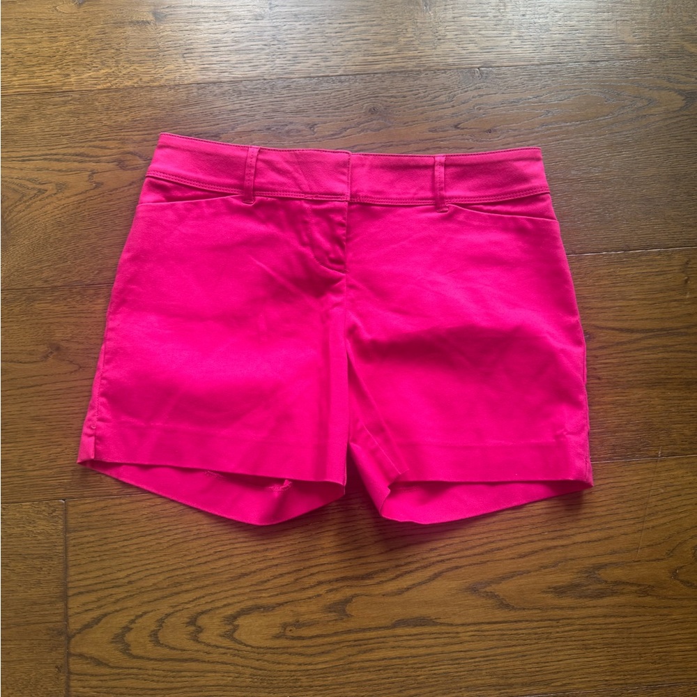 LOFT Pink Bermudas Modern Casual Shorts